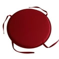 thumbnail image 1 of Pompotops Round Chair Cushions With Ties, Indoor Outdoor Chair Cushions Round Chair Pads For Dining Chairs Round Seat Cushion Garden Chair Cushions Set For Furniture Decoration, 1 of 4
