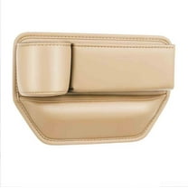 Pompotops Storage Box Car Seat Gap Filler, Car Seat Storage Box Car Organizer Car Multifunctional Storage Box Car Universal Plug Decoration