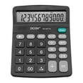thumbnail image 1 of Pompotops Student Scientific Desktop Calculator, Calculators, Standard Functional Desktop Calculators And Two AAA Battery Power Electronic Office Calculator With 12-Digit Large Display, Black, 1 of 7