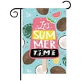 thumbnail image 1 of Pompotops Summer Garden Flag Seaside Sunshine Summer Flag Outdoor Courtyard Flag, 1 of 2