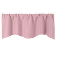 thumbnail image 1 of Pompotops Summer Savings Valance Curtains Extra Wide And Short Window Treatments Kitchen Living Bathroom, Pink, 1 of 2