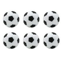 Pompotops Table Football 6 Pieces Table Football Balls 32mm Mini Soccer Balls Replacement For Foosball Table Game Accessory