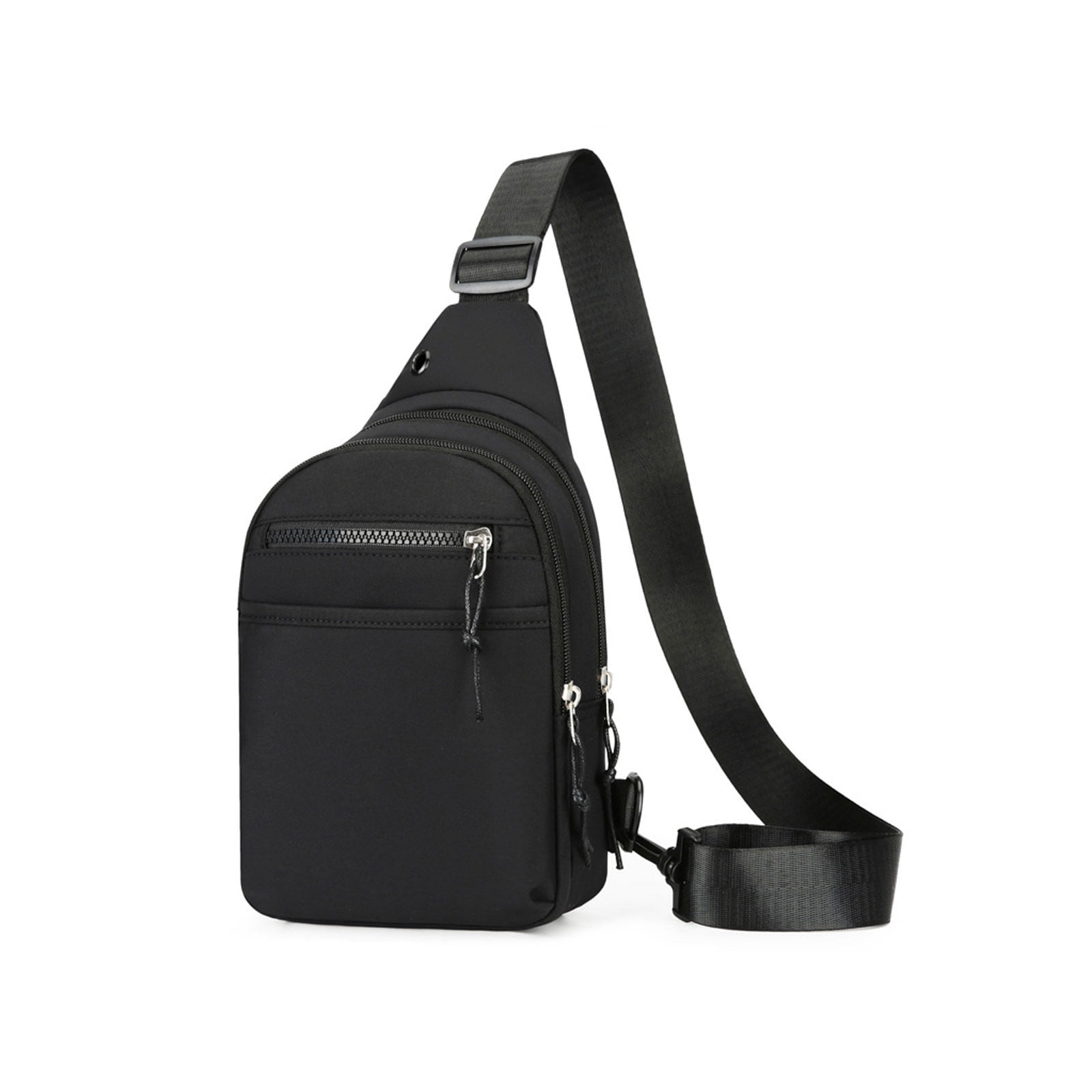 Travel Sling Backpack For Men - Large Capacity, Ergonomic, With D-Ring And Detachable Water Bottle Pocket
