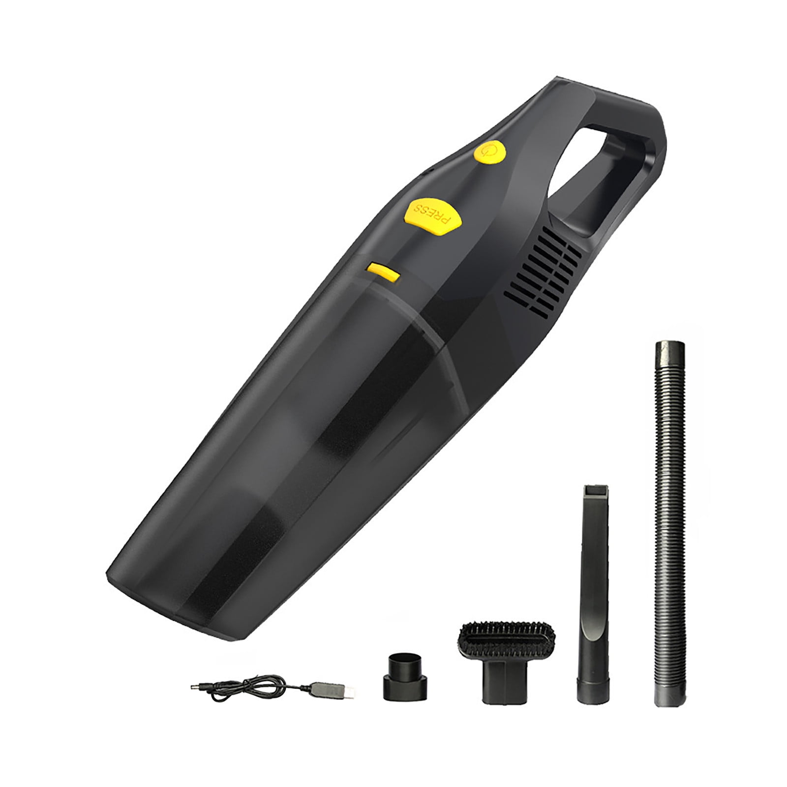 Pompotops USB Portable Handheld Vacuum With Washable Filter, 120W High