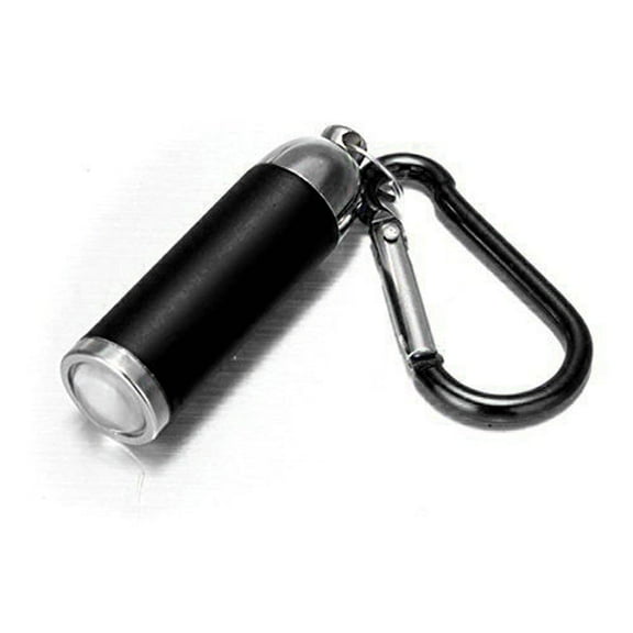 Pompotops Ultra Bright Mini LED Camping Flashlight Torch Keyring Portable KeyChain