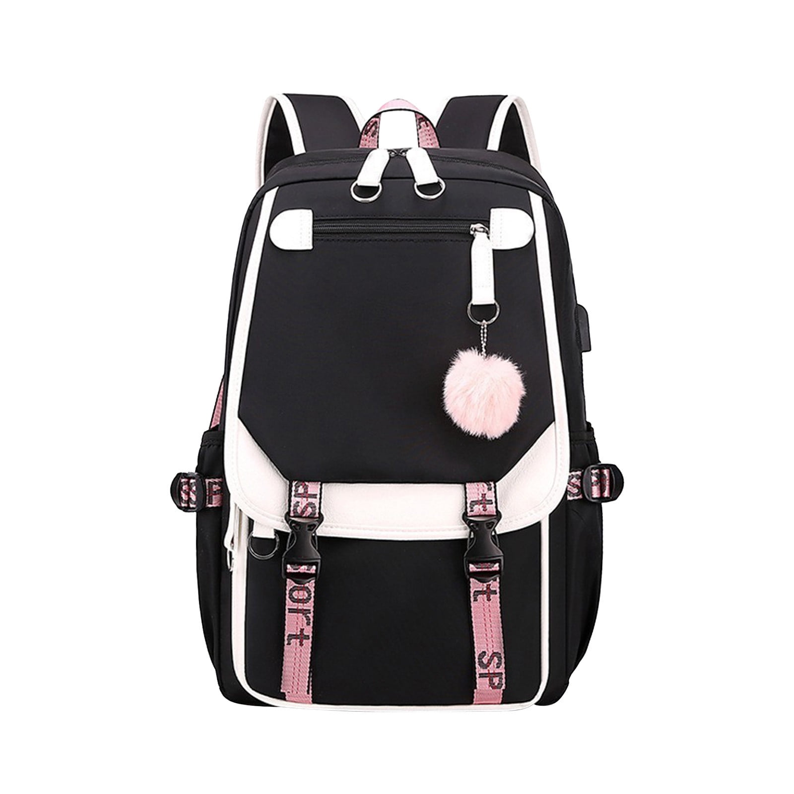 Pompotops Up to 50% off, Fashion Backpack Middle School Students ...