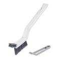 thumbnail image 1 of Pompotops Up to 50% off, Bathroom Brush Ground Seam Brush Cleaning Brush Toilet Cleaning No Dead Corner Floor Brush Hard Stiff Brush, White, 1 of 3