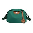 thumbnail image 1 of Pompotops Up to 50% off, Women Simply Fashion Bag Strap Messenger Shoulder Bag Crossbody Purse Bag Mobile Phone Bag, Green, 1 of 8