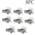 thumbnail image 1 of Pompotops Wall Mounted Mop Organizer Holder Brush Hanger Storage Rack Kitchen Hook, Home Savings!, 1 of 2