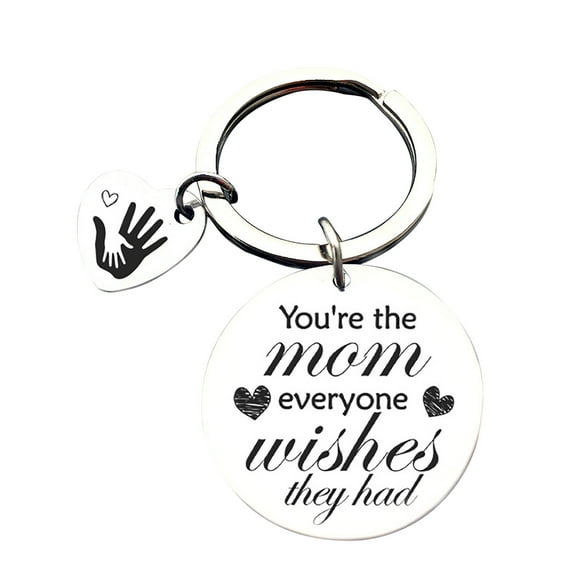 Pompotops You'Re the Mom Everyone Wishes they Had Mother'S Day Stainless Steel Keychain