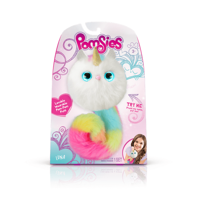 Pomsies Pet Luna (WM Exclusive)- Plush Interactive Toy
