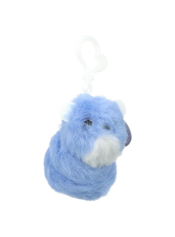 Pomsies Poo Series 1 Chewy (Beaver) Plush Toy with clip