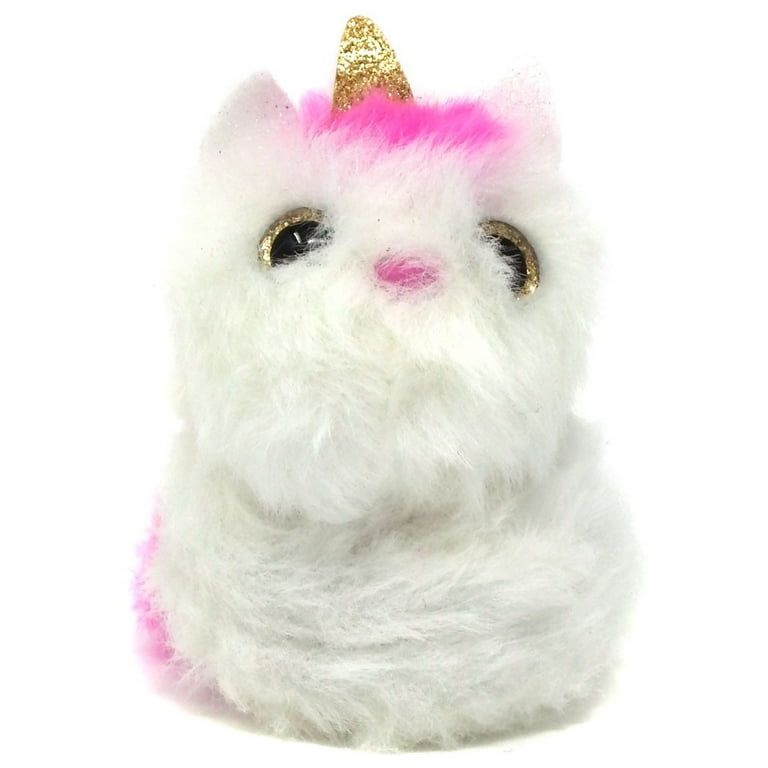 Pomsies Poo Series 1 Luna Unicorn Plush Toy with clip Walmart