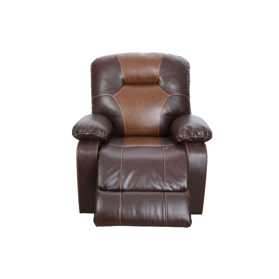 PonLiving 41'' Wide Manual Standard Recliner Chair,Brown