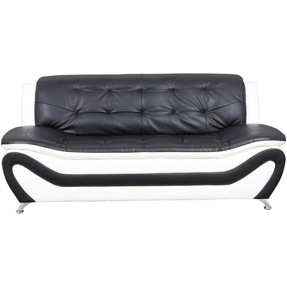 PonLiving Benny 77.5'' 3 Pieces Living Room Sofa Set, Armrest Chairs, Loveseat and Three-Seats Couch Sofas