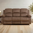 thumbnail image 1 of PonLiving Fabirc Reclining Sofa for Living Room Furniture Couch with Cupholder for Living Room/Office/Theater Seating, 1 of 5