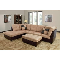 PonLiving Furniture Manter 104" Sectional with Ottoman PonLiving Manter 104" Sectional with Ottoman