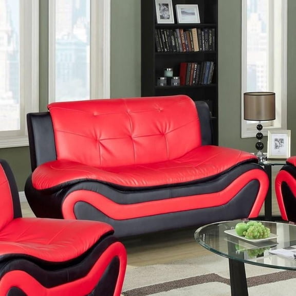 PonLiving Furniture Maumee 77.5'' 3 Pieces Living Room Loveseat Only