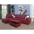 thumbnail image 1 of PonLiving Furniture Wellington Living Room Sectional with Ottoman Wellington Living Room Sectional with Ottoman, 1 of 1