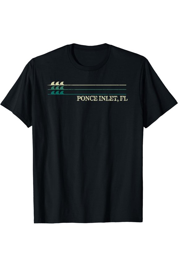Ponce Inlet Florida Break Surfing Wave T-Shirt Unisex T-Shirt
