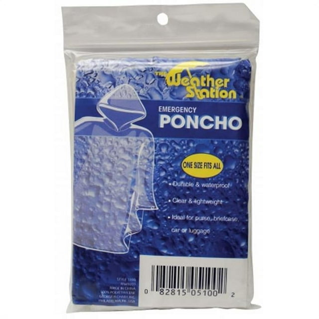 Poncho Emergency, Weather Station - 1 Ea - Walmart.com