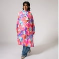 thumbnail image 1 of Poncho Packable Waterproof Cape - Tie Dye - One Size, 1 of 7