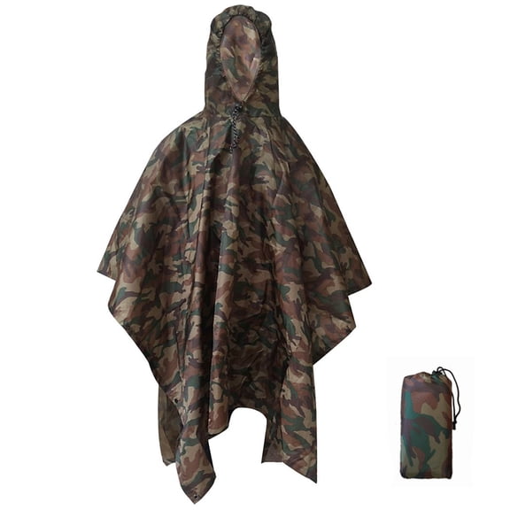 Poncho,Picnic Mat Blanket Sun Shelter Rain Rain Coat Waterproof Rain Blanket Sun Shelter Coat Picnic Mat Rain Coat Picnic Eryue Qisuo Cloak 3-in-1