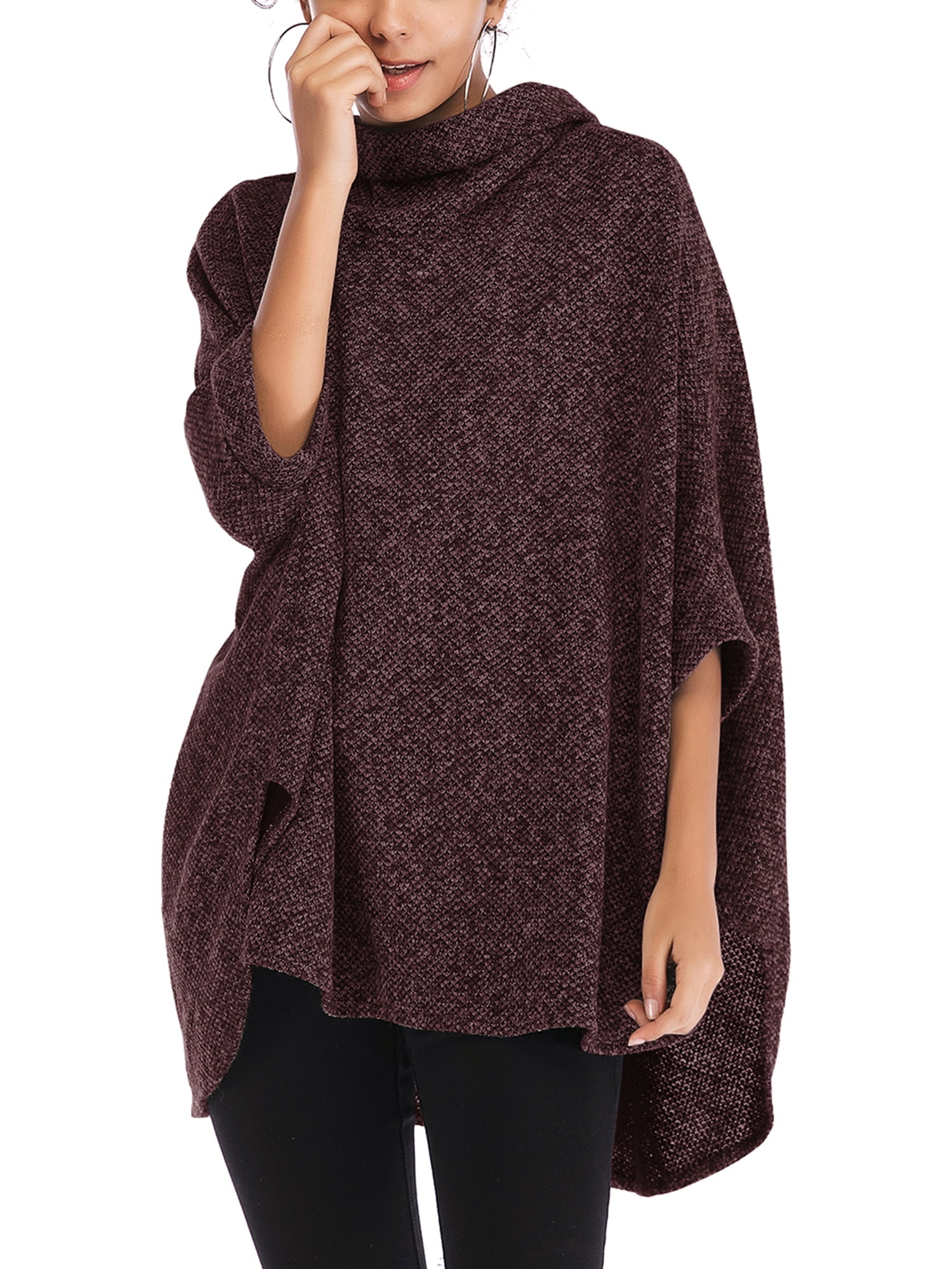 ジャケット・アウター Foxey Knit Cape a46e207f-024a-4dc1-b240-