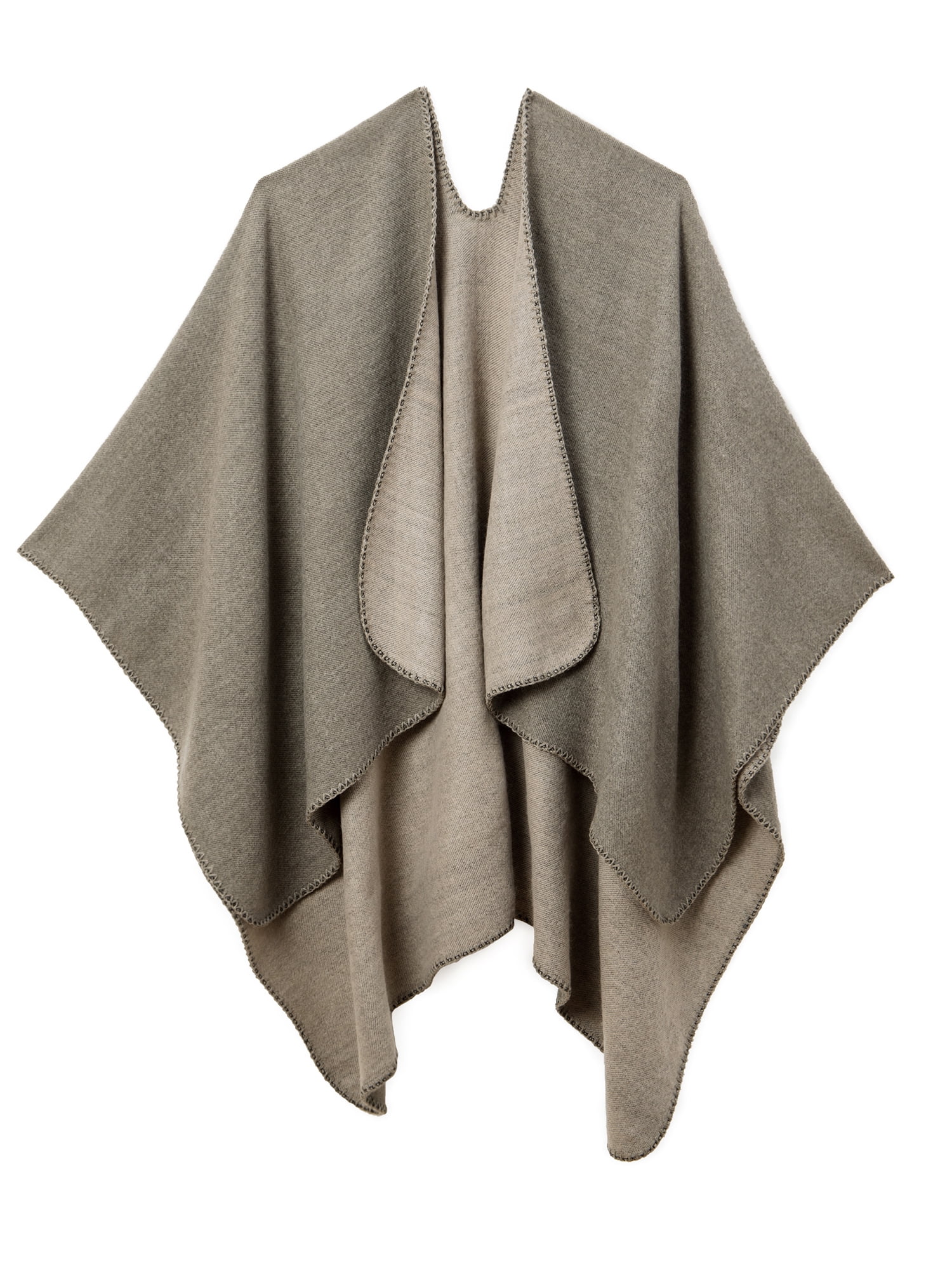 Poncho Sweater Womens Pullover Sweaters with Fringed Sides Poncho Sweater Womens Pullover Sweaters with Fringed Sides