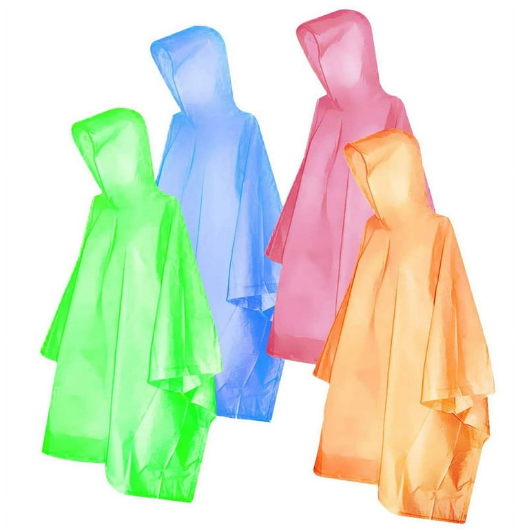 Plastic poncho raincoats top