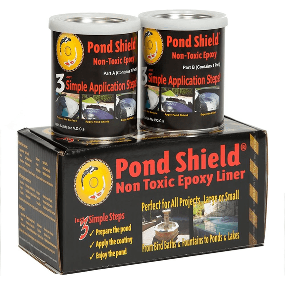 Pond Armor Pond Shield Epoxy Paint Sky Blue 1.5 Qt Non-Toxic Waterproof Coating
