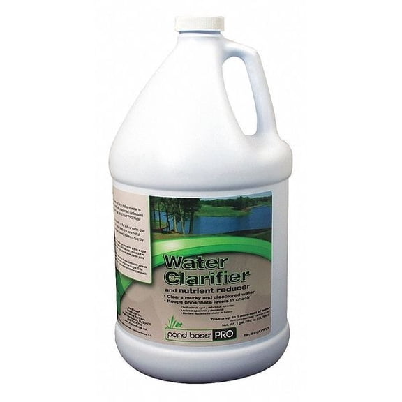 Pond Boss Pro Pond Water Clarifier/Nutrient Red,1 gal.