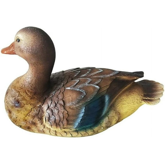 Pond Duck Garden Pond Floating Duck Statue Floating Pond Decor Duck Sculpture for Garden Pond Pool Decor (Fishery)