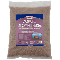 The Pond Guy Planting Media, Outdoor Water Garden Plant Medium, Grow Lily, Lotus & Aquatic Plants, Substrate Seeds Beneficial Bacteria, 4 Quarts (1x 4qt/approx. 6 lb Bag)
