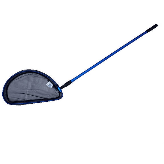Pond H2o Light N' Easy Skimmer Net 18 Inch Net Head with Telescopic 6 Foot (70 Inches) Pole, 2 Part System, Extendable Skimming Net for Small Debris, Pine Needles, Leaf and Acorns