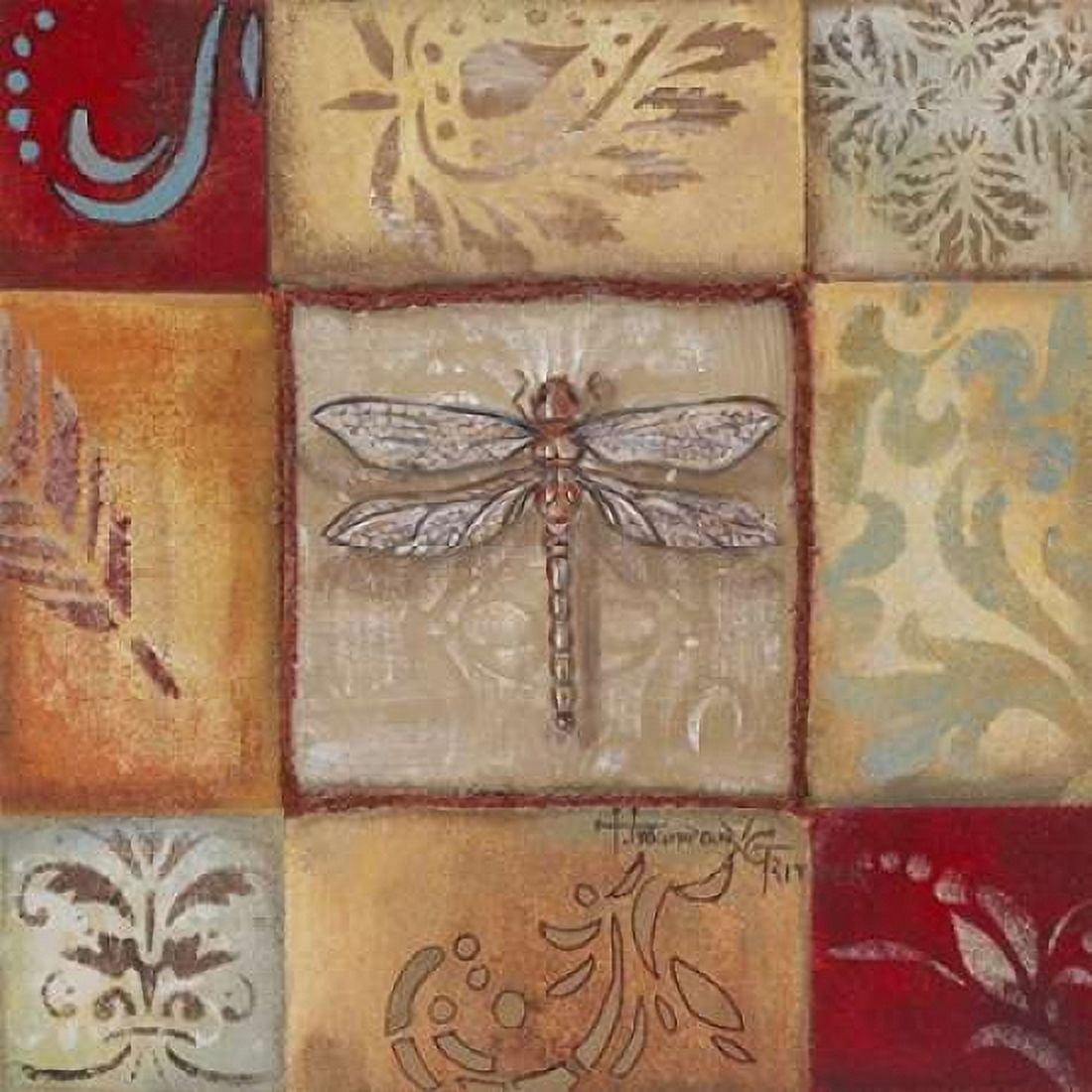Pond Life I Canvas Art - Hakimipour-Ritter (24 x 24)