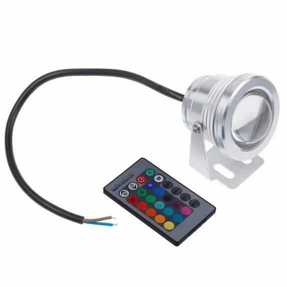 10w 12v Rgb Led Underwater Flood Multi Color Outdoor Pond Fountain 16 Color Changing Submersible Led Dimmable Flood with Remote Rgb Led Underwater Flood Multi Color Outdoor Pond Fo