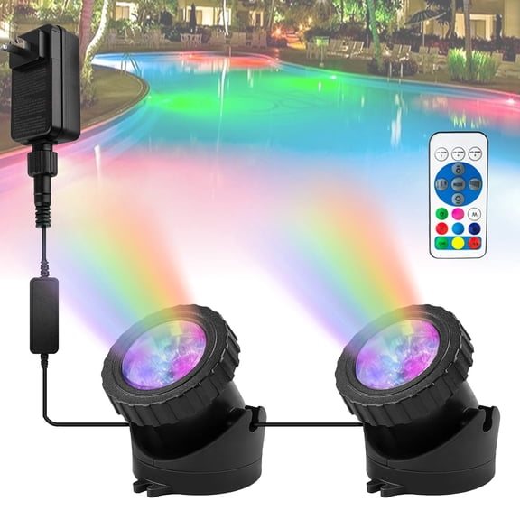 LED Floating Water Induction Lamp Night Light, Energy-Saving Pool ...