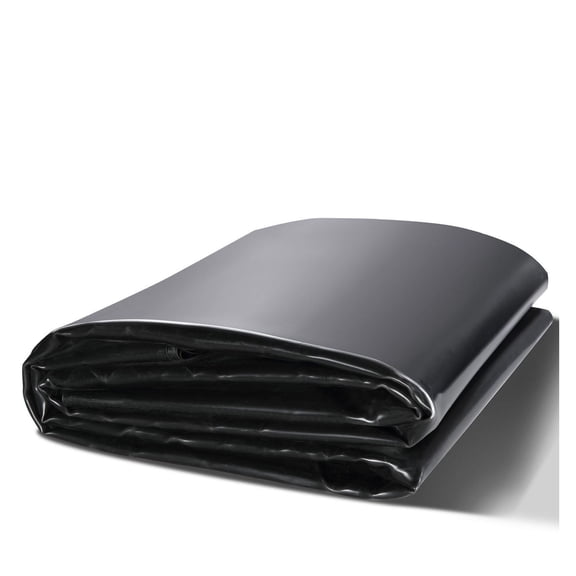 Pond Liner, 10 x 15 ft 45 Mil Thickness, Pliable EPDM Material Pond Skins, Easy Cutting Underlayment for Fish or Koi Ponds, Water Features, Waterfall Base , Fountains, Water Gardens, Black