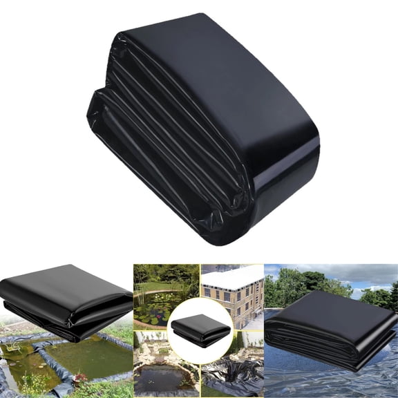 Pond Liner 20x13 ft, Pond Liner 20 Mil, Fish Pond Liners for Waterfall, Pond and Fish Ponds,Black