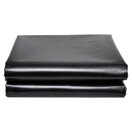 Pond Liner 40 x 40 ft HDPE Fish Pond Liners Skins 11.8 Mil UV Resistant Preformed Pond Liner for Fountains Waterfall Koi Ponds Water Garden, Black