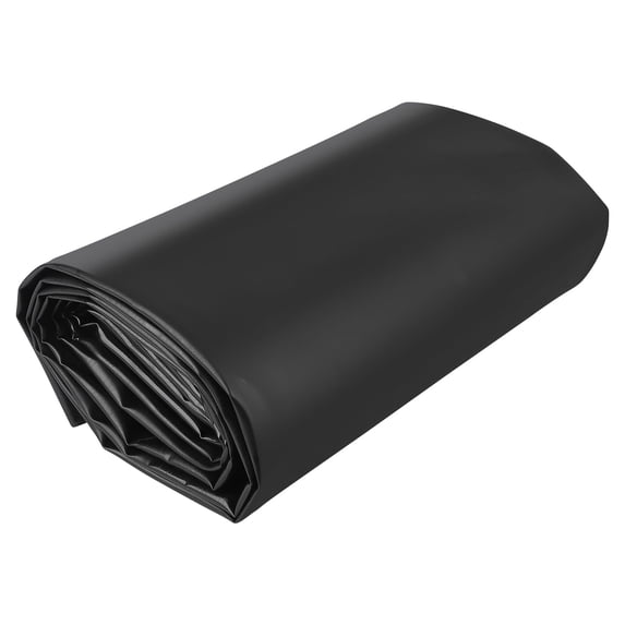 Pond Liner LLDPE Pond Liners, 20 Mil UV Resistant Preformed Pond Liner Easy Cutting, Pond Liner for Natural Outdoor Ponds, Waterfall, Fish, Koi Pondsand Water Garden (Black)