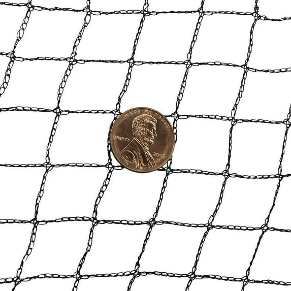 Pond Net Cover Tightly Woven Prevent Fish Jumping Protective 9.8ft Wide 13.1ft Long Pond Netting with 12 Nails