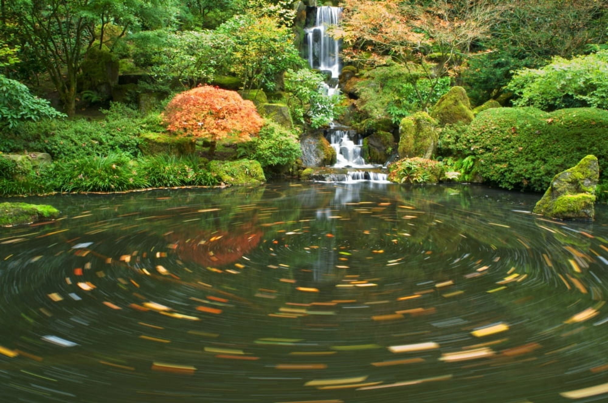 Pond Oregon United States Of America Canvas Art - Dan Sherwood Design Pics (18 x 12)