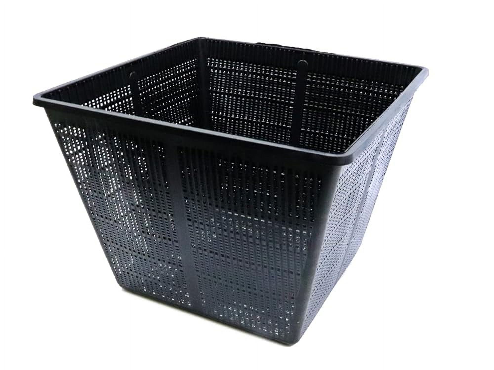Pond Plastic Mesh Plant Basket 13 Inch (34Cm), For Large Aquatic Pond Plants, Plastic Water