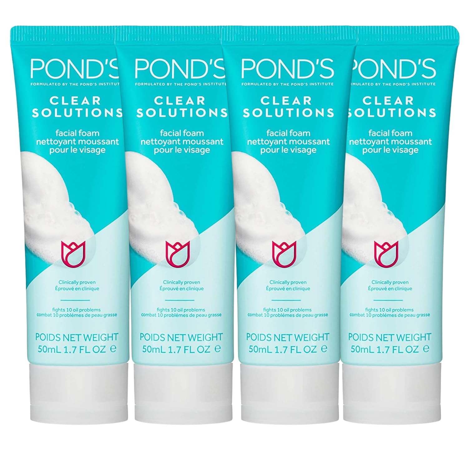 Pond,S Clear Solution, Foaming Face Wash, Removes Excess Oil, Face