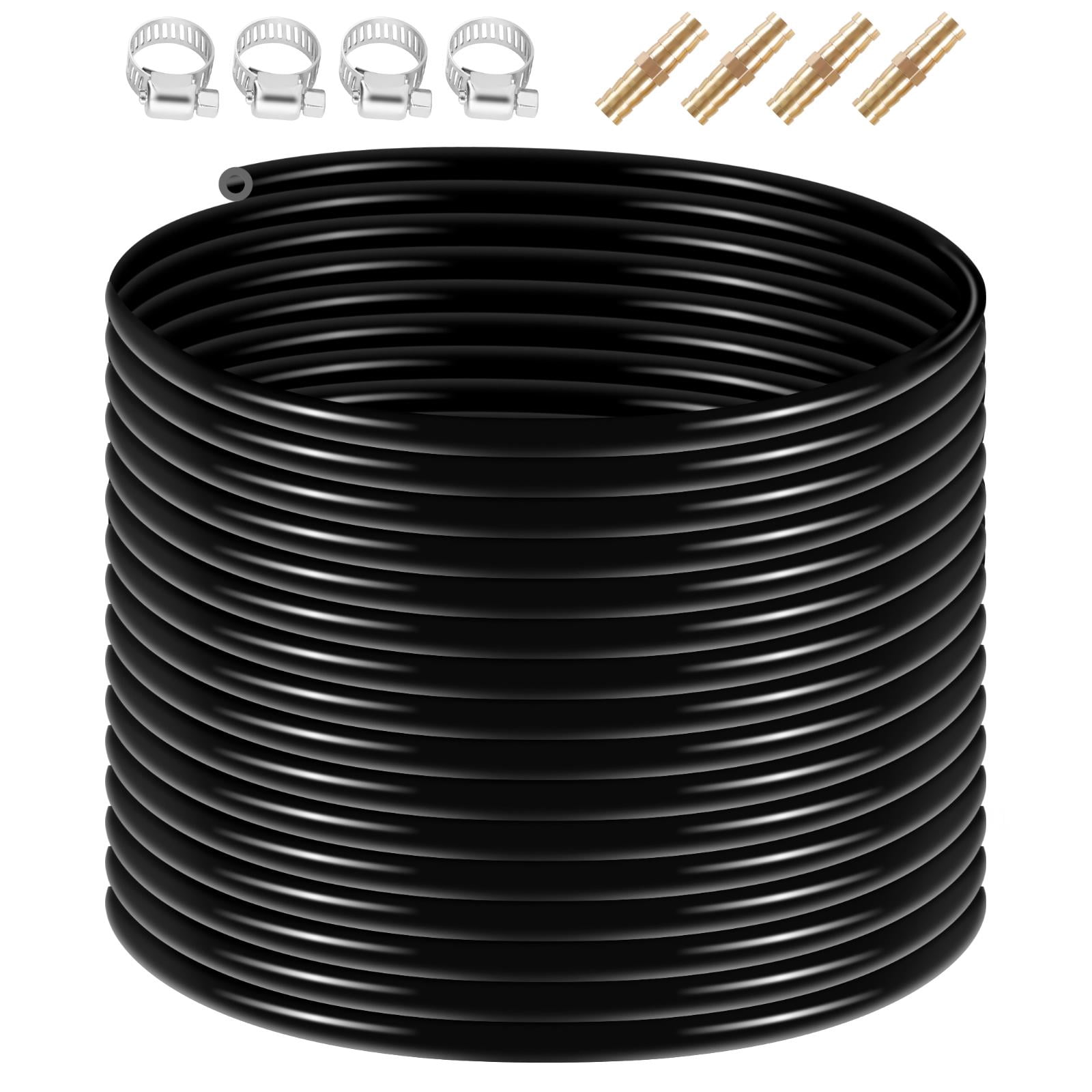 Pond Tubing 328 Ft Long,Self-Sinking Hose 0.35 Inch Inner Diameter,Pond ...