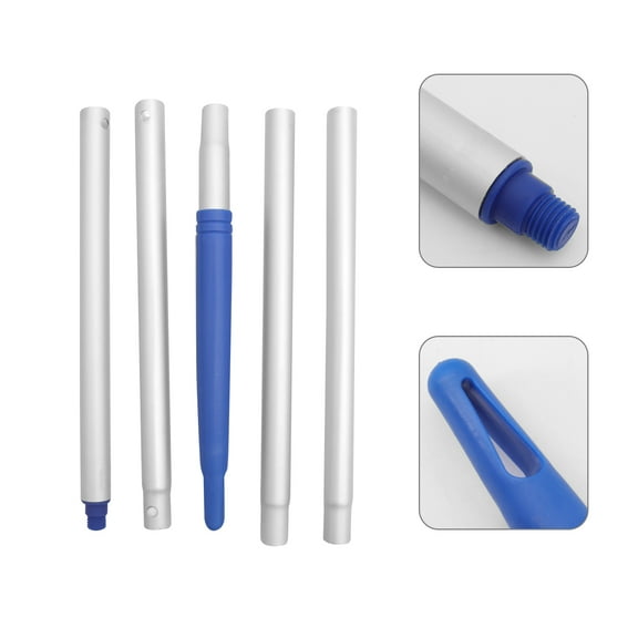 Pond Vacuum Cleaner Pole,1 set of Swimming Pool Cleaner Supply Pond Vacuum Sweeper Vacuum Cleaner Pole