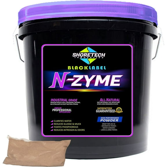 Pond Water Clarifier Cleaner Eco Friendly Dry Powder Beneficial Bacteria Probiotic Enzymes (1 lb (2 x 8 oz Packets))