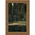 thumbnail image 1 of Pond in Akhtyrka 24x16 Gold Ornate Wood Framed Canvas Art by Viktor Vasnetsov, 1 of 2